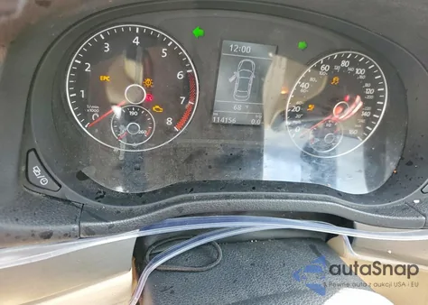 2014 Volkswagen Passat Se z USA, uszkodzony, nr VIN 1VWBS7A38EC038065